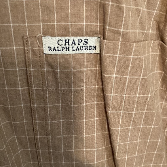 Chaps Ralph Lauren. Size large. Shirt - Picture 2 of 4